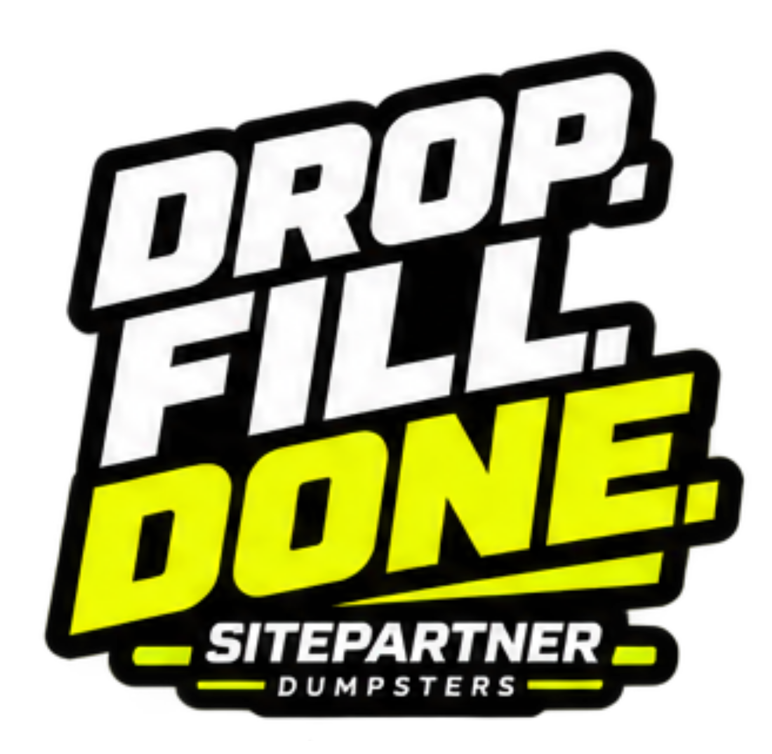 Drop. Fill. Done. — Sitepartner Dumpsters
