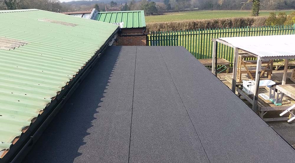 Mineral Felt Flat Roofing System