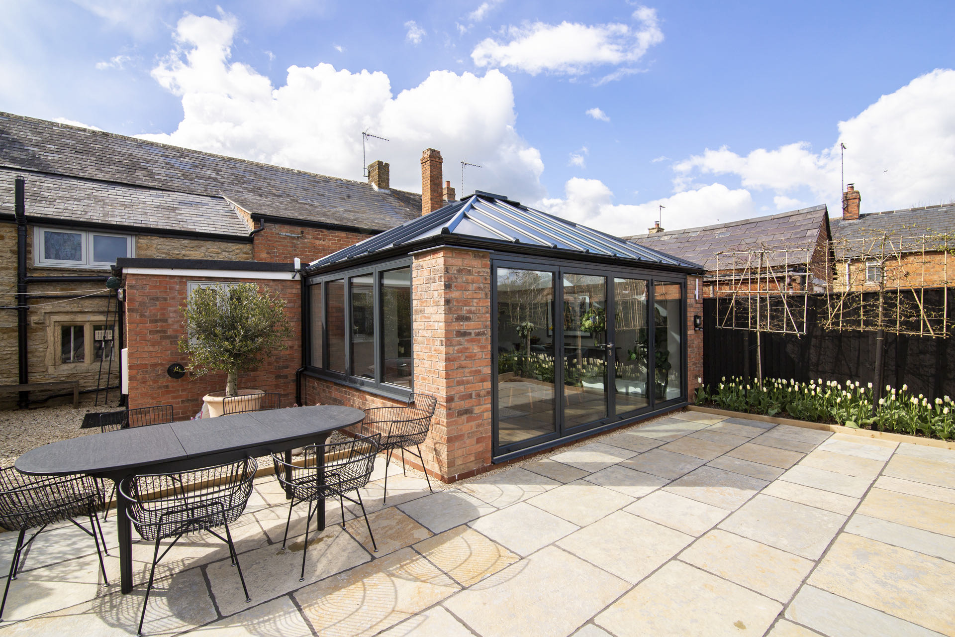 Glass Roof Extension & Lantern