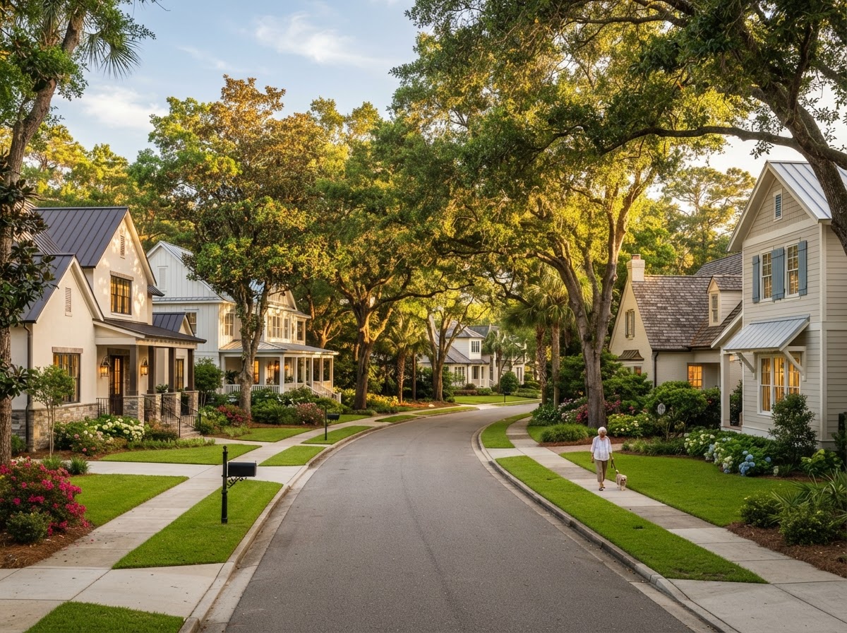 Northwest Florida residential community with custom homes near Milton Florida