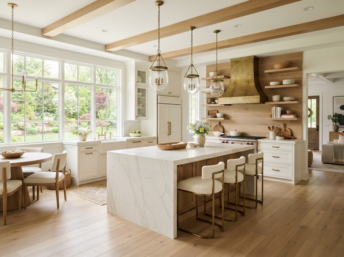 Premium kitchen interior remodeling project near Milton Florida