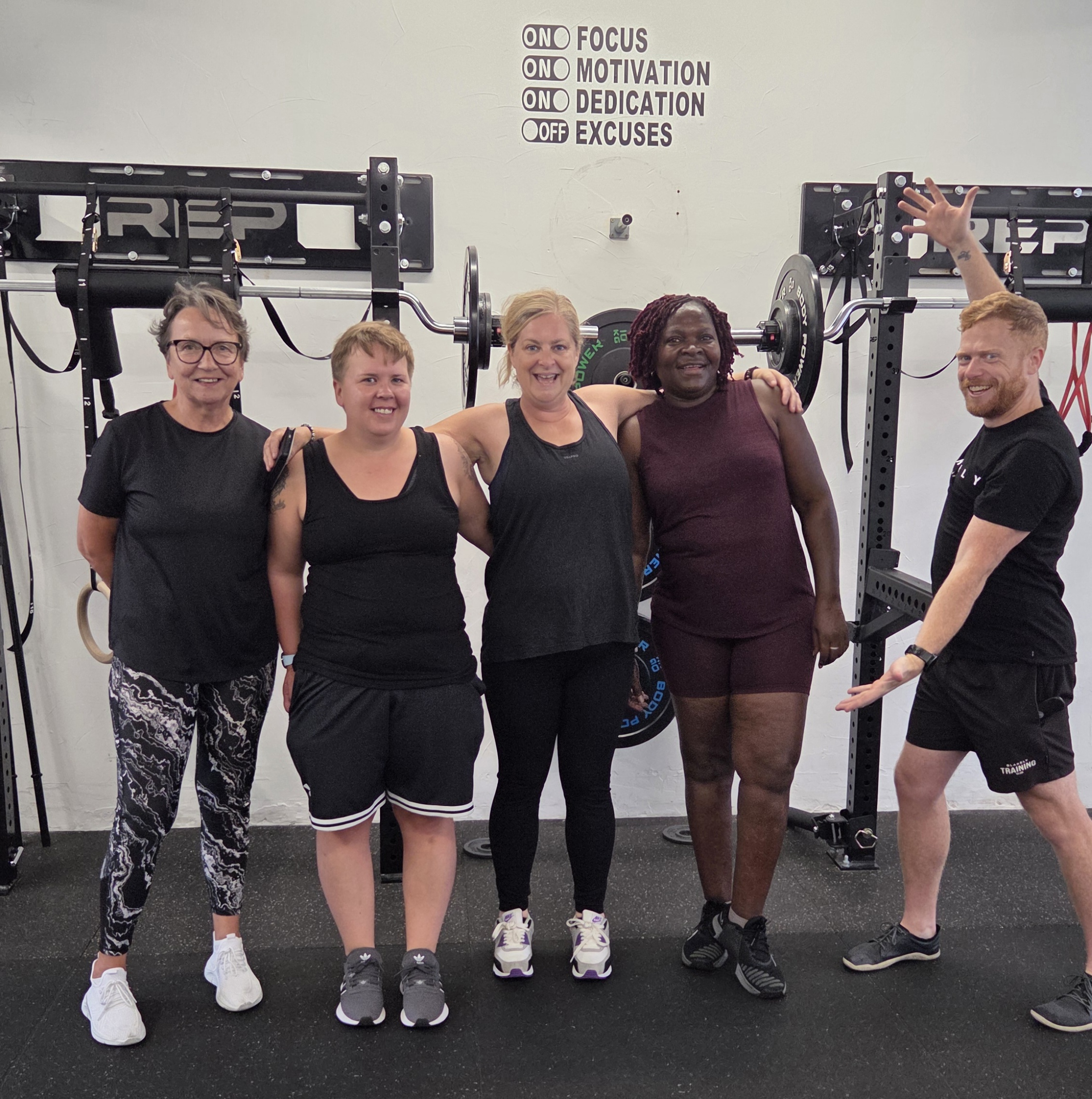 Strength training coaching at LukeMurray.Fit small group personal training in Bognor Regis