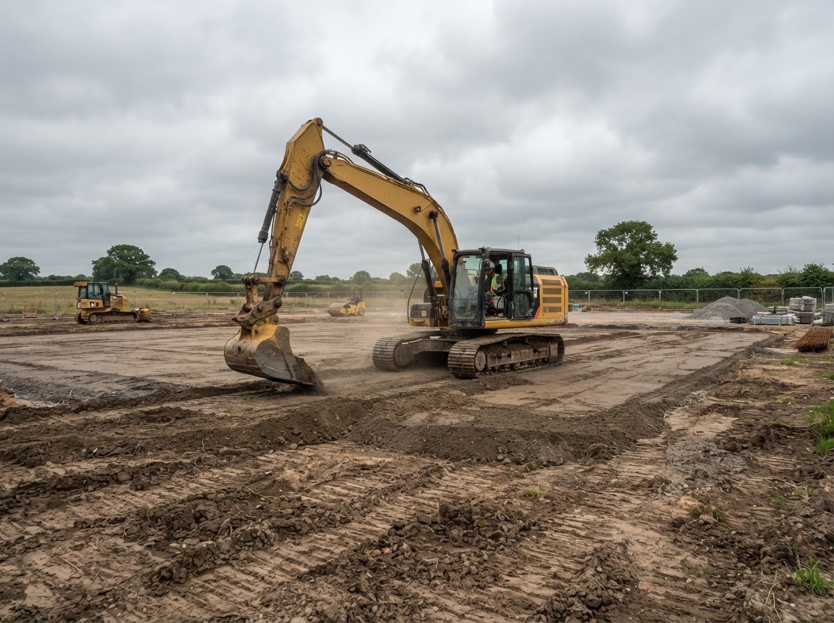 The Site Is Not Ready — Anders Excavation regional field work