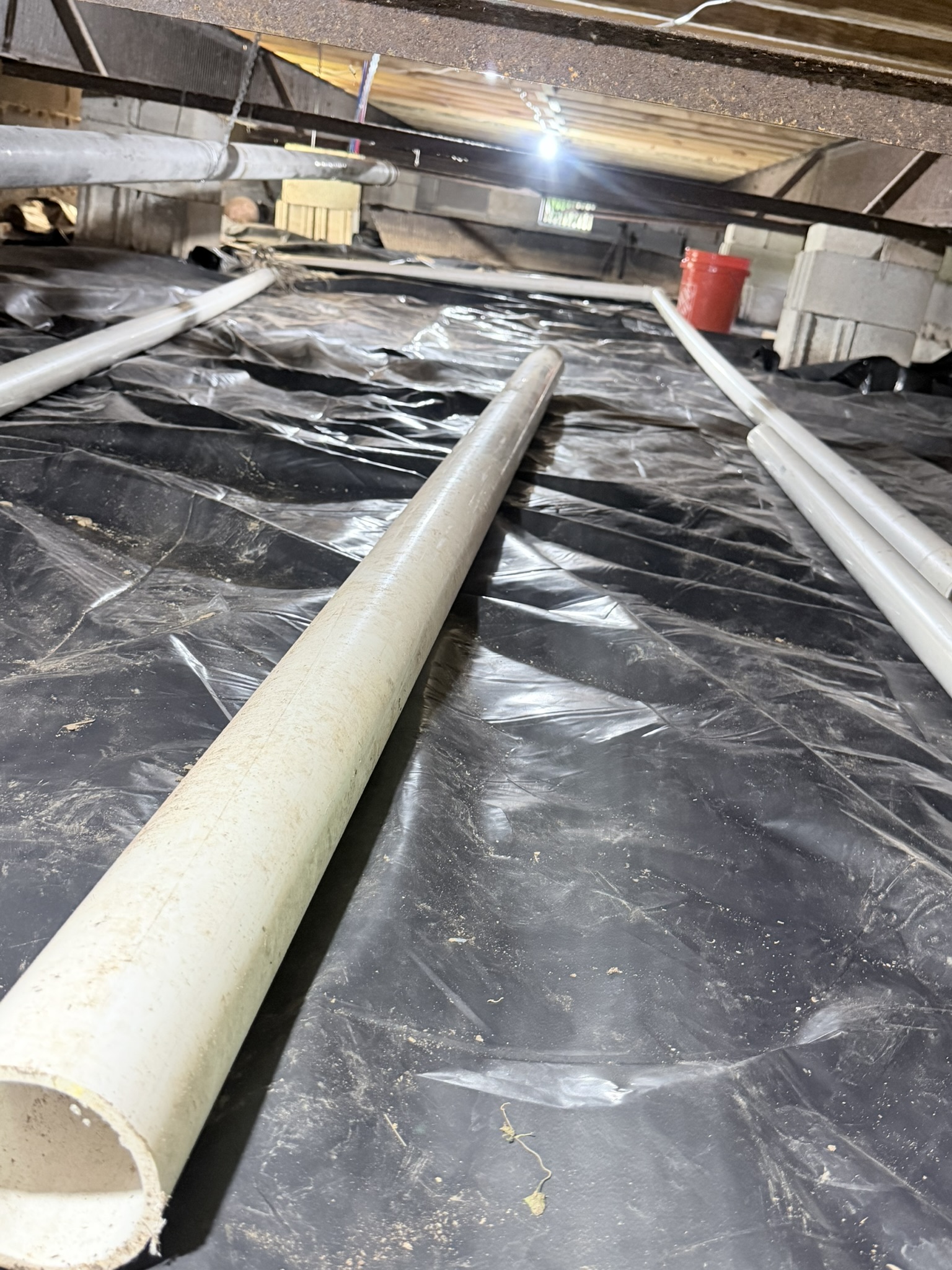 Crawlspace Vapor Barrier, Drainage & Foundation Encapsulation