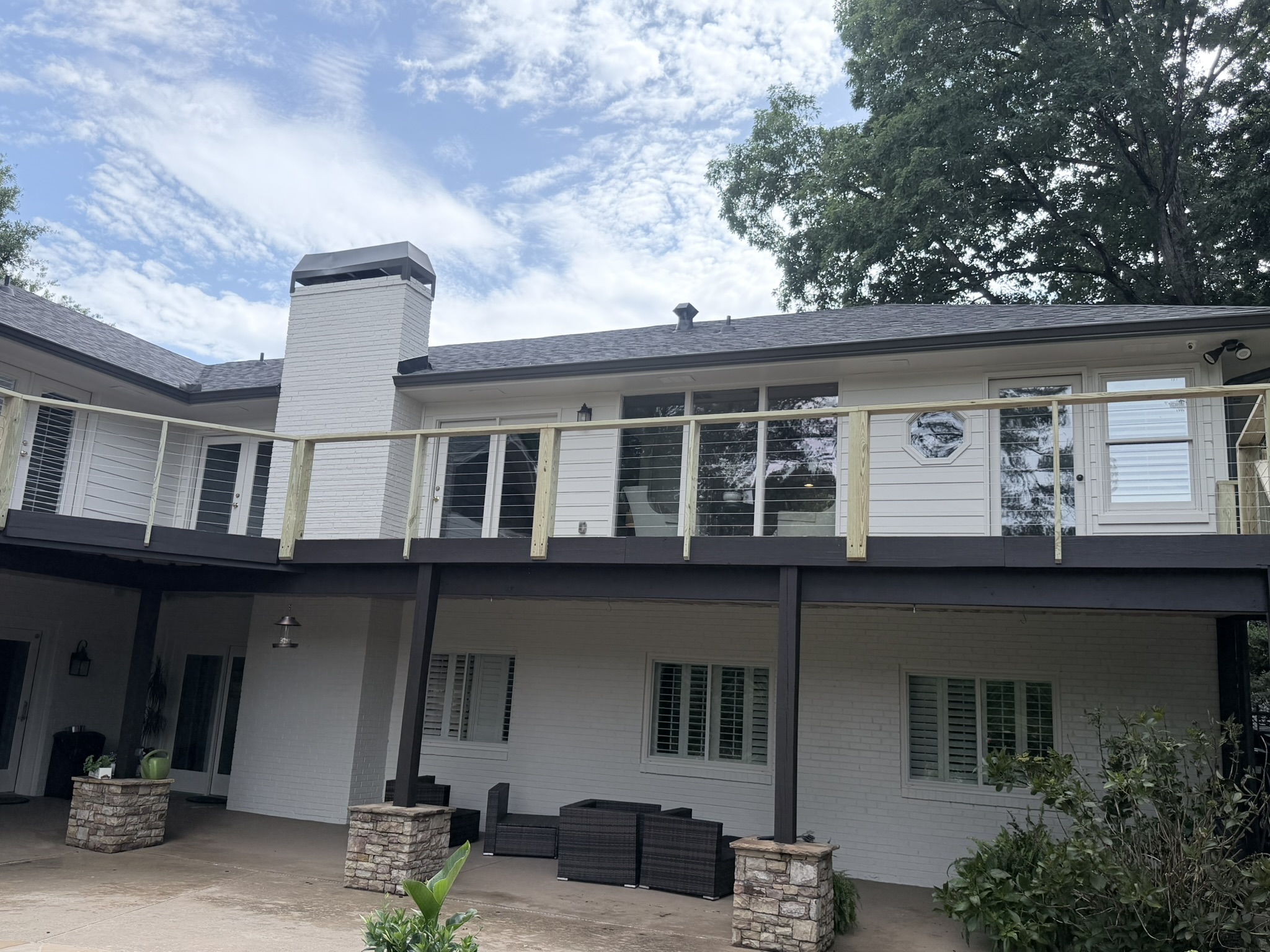 Custom Outdoor Decking & Mountain View Structure