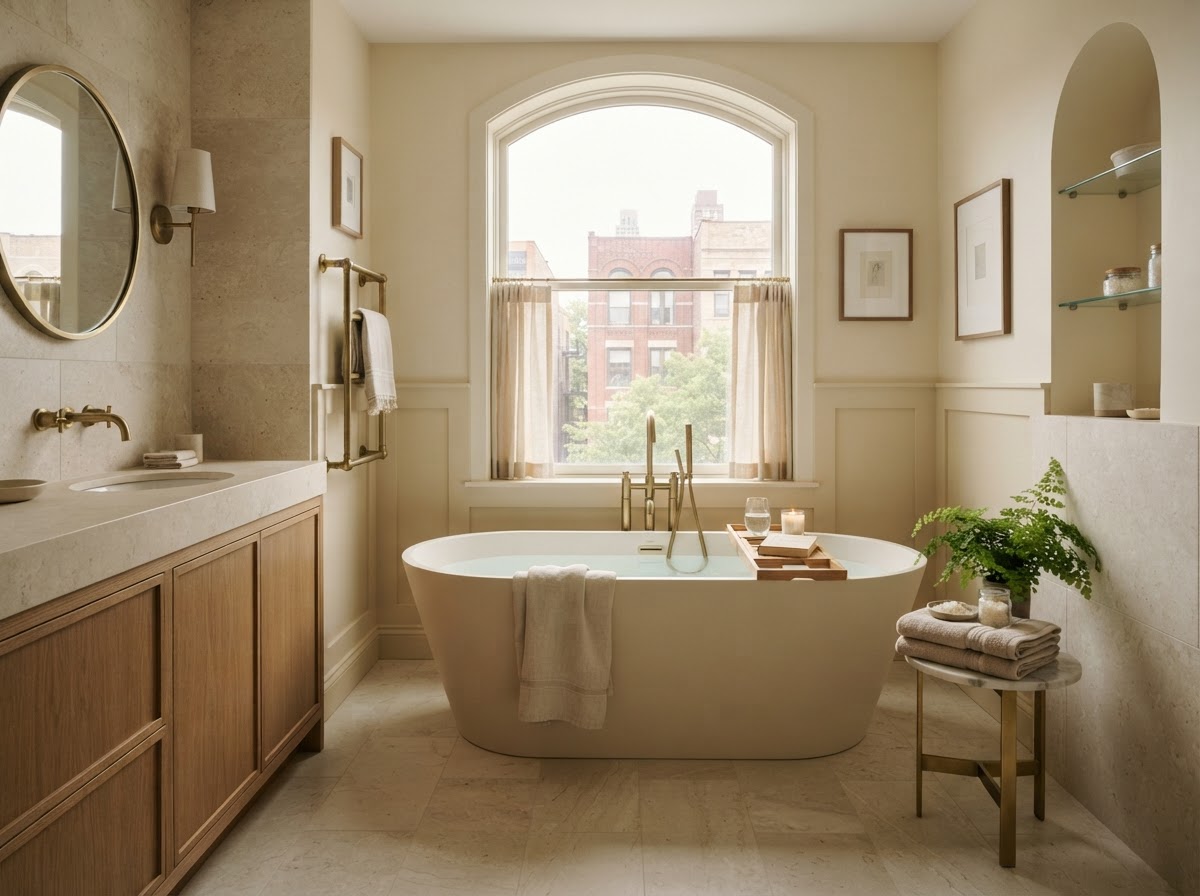 Stone Soaking Bath — design concept