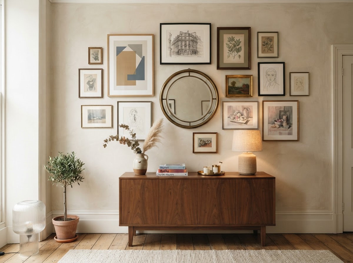 Gallery Wall Composition — design concept
