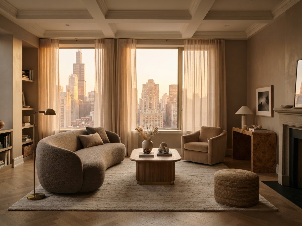 Champagne Living — design concept
