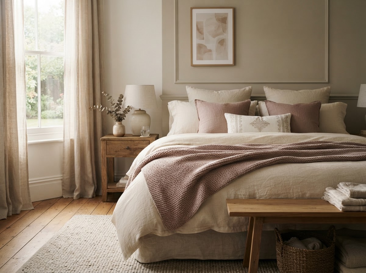 Layered Textile Bed — design concept