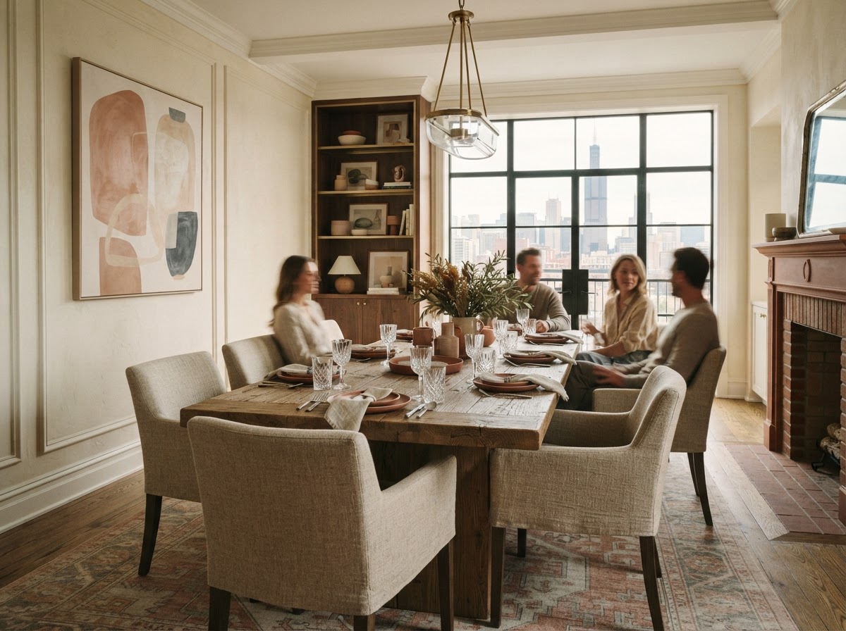 Marble Round Dining — design concept