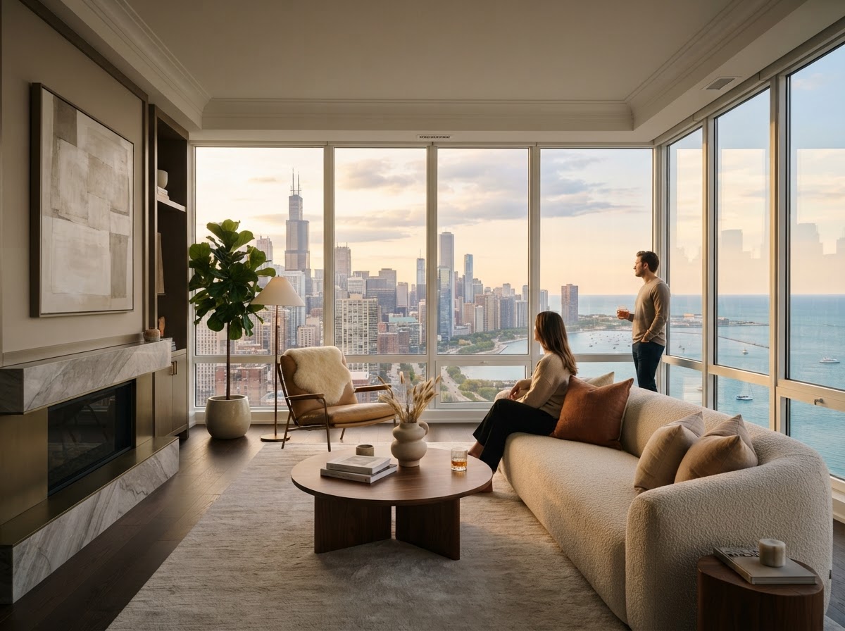 Chicago High-Rise Living — High-Rise Interior