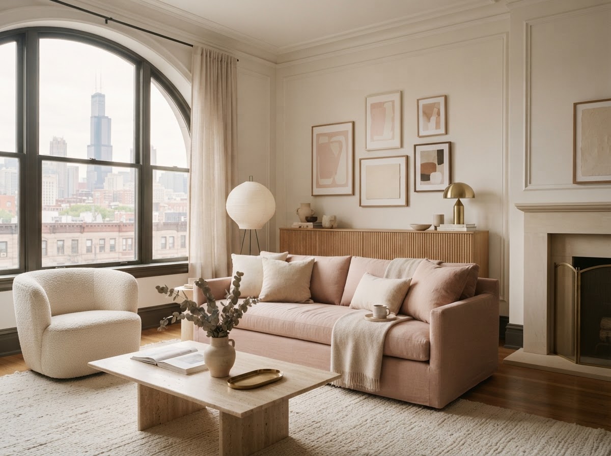 Dusty Rose Lounge — design concept