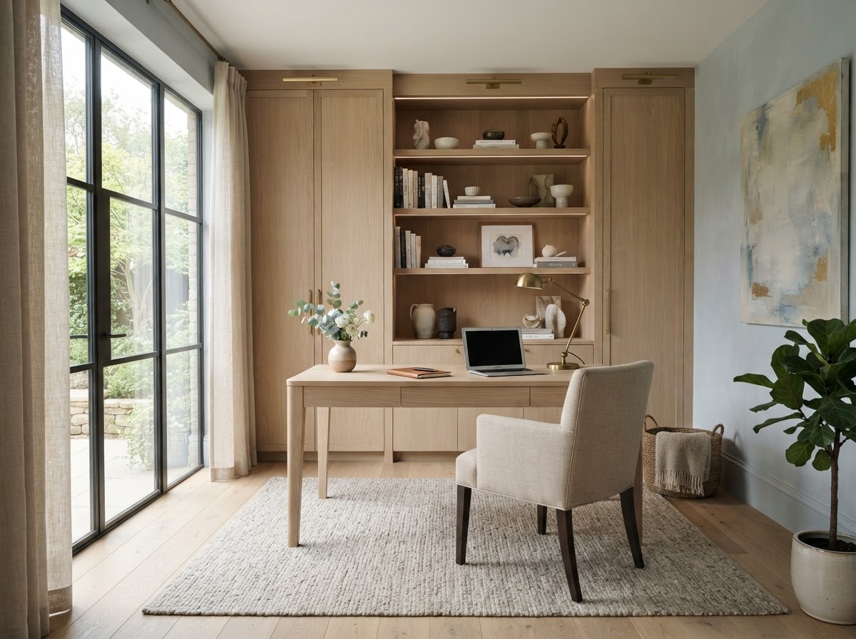 Quiet Skyline Office — design concept