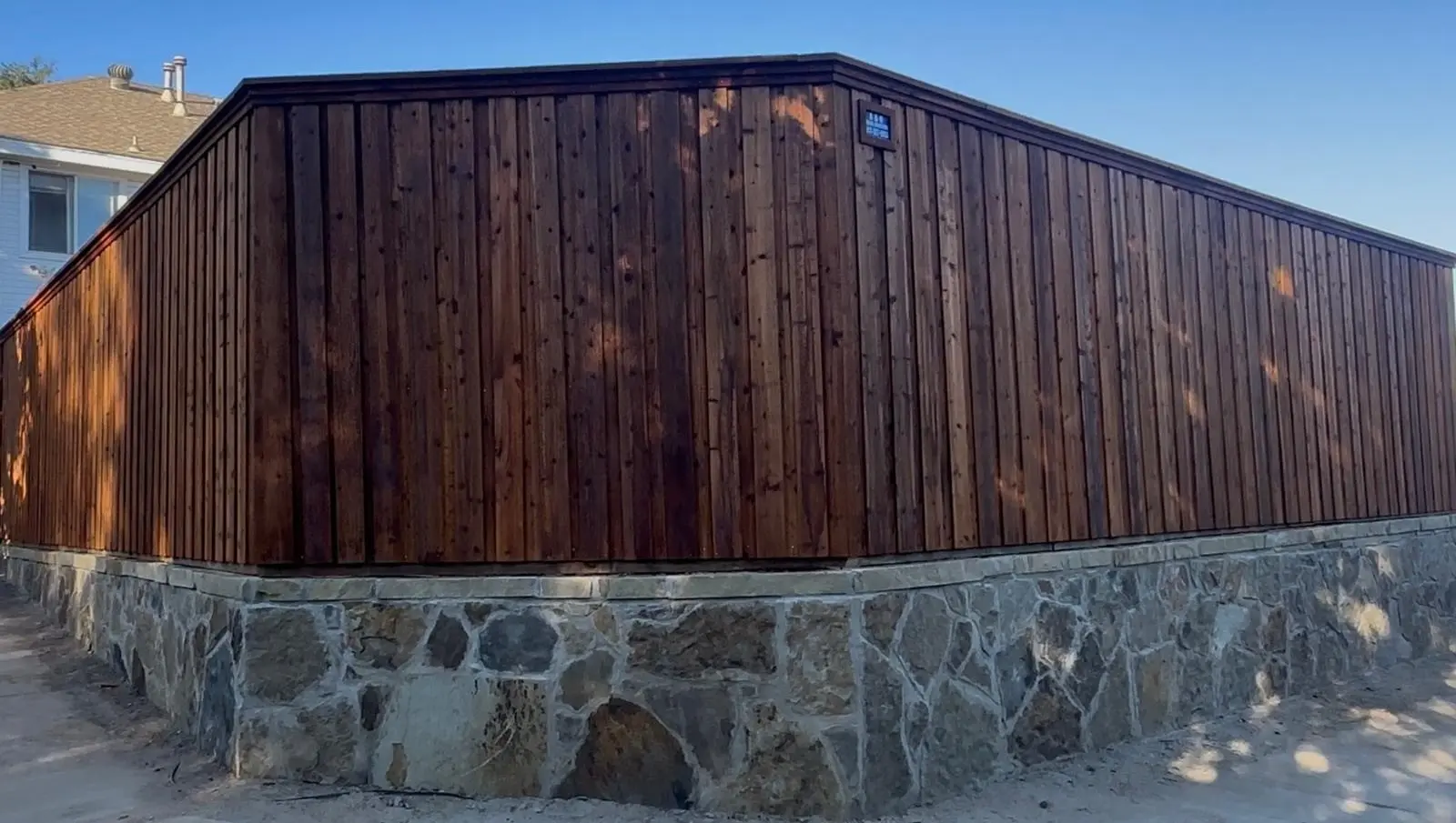 Wood Privacy Fence style