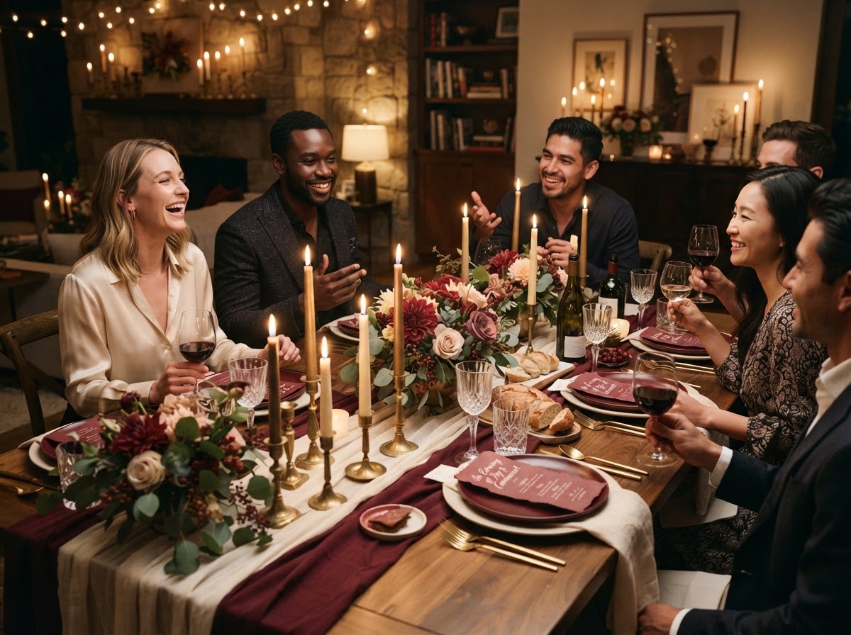 Candlelight & Wine — ASE Design Concept for Intimate Dinners & Tablescapes