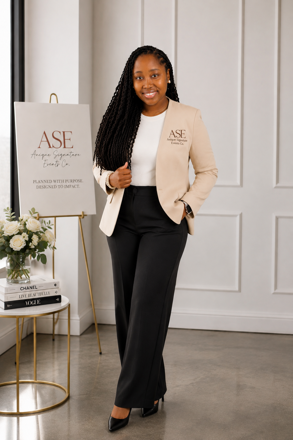 Leea on site at ASE