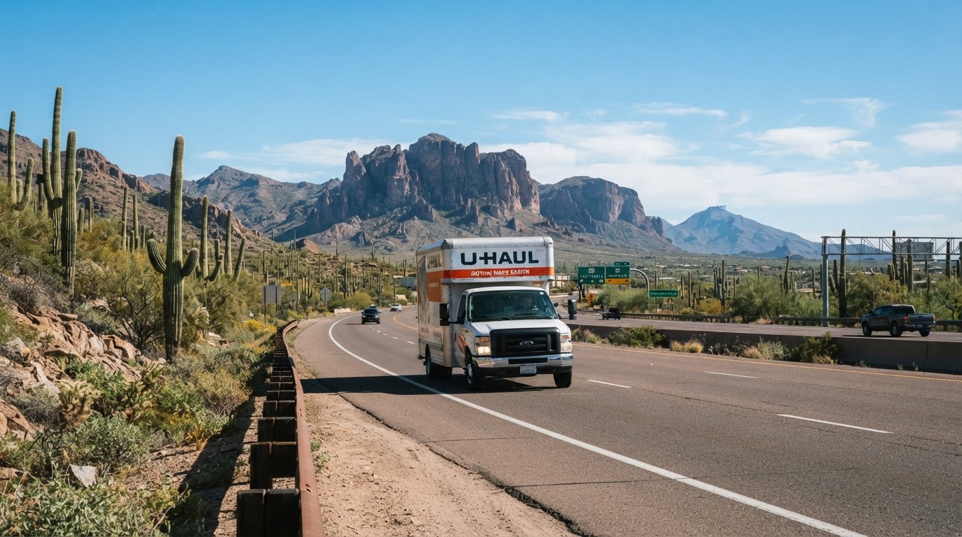 The Moving Guy truck serving Phoenix Metro
