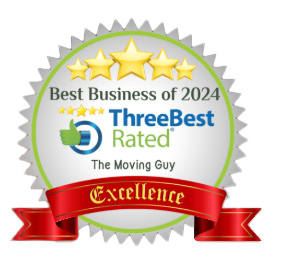 ThreeBest Rated Best Business of 2024 Excellence - The Moving Guy