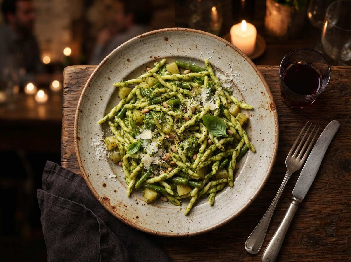 Trofie al pesto