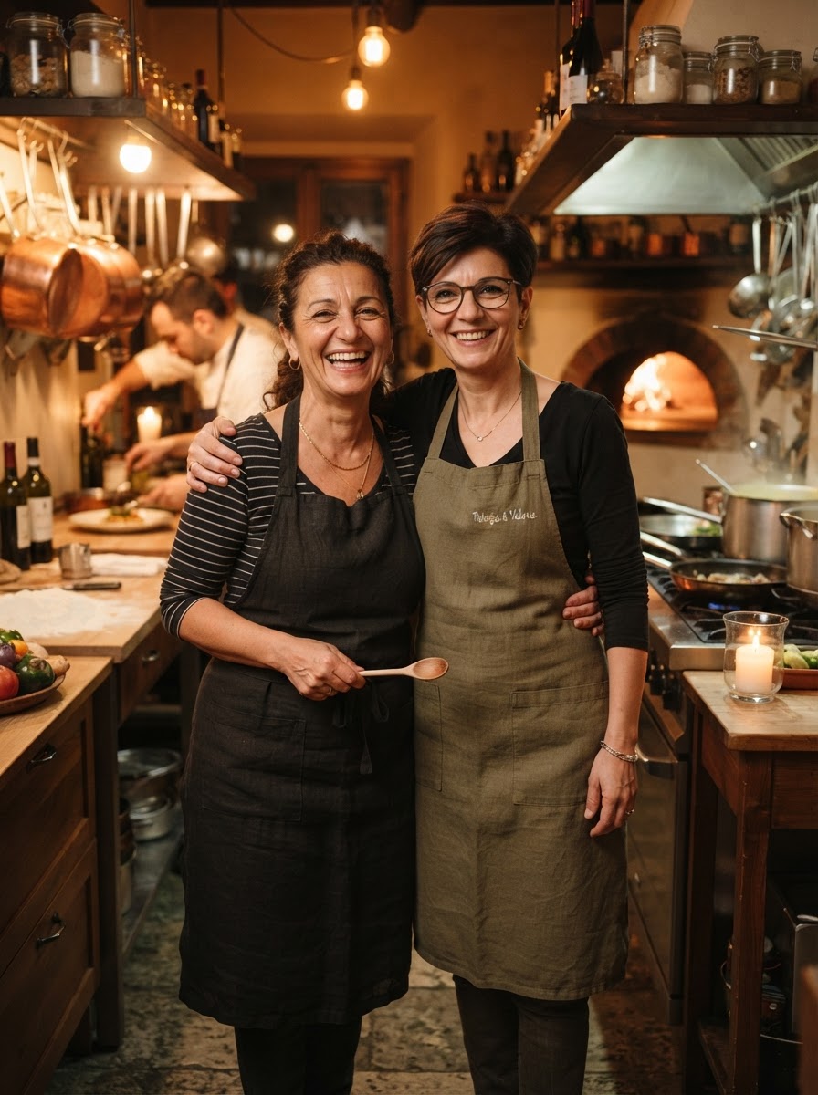 Patrizia e Valeria, le titolari del Vicolo Intherno