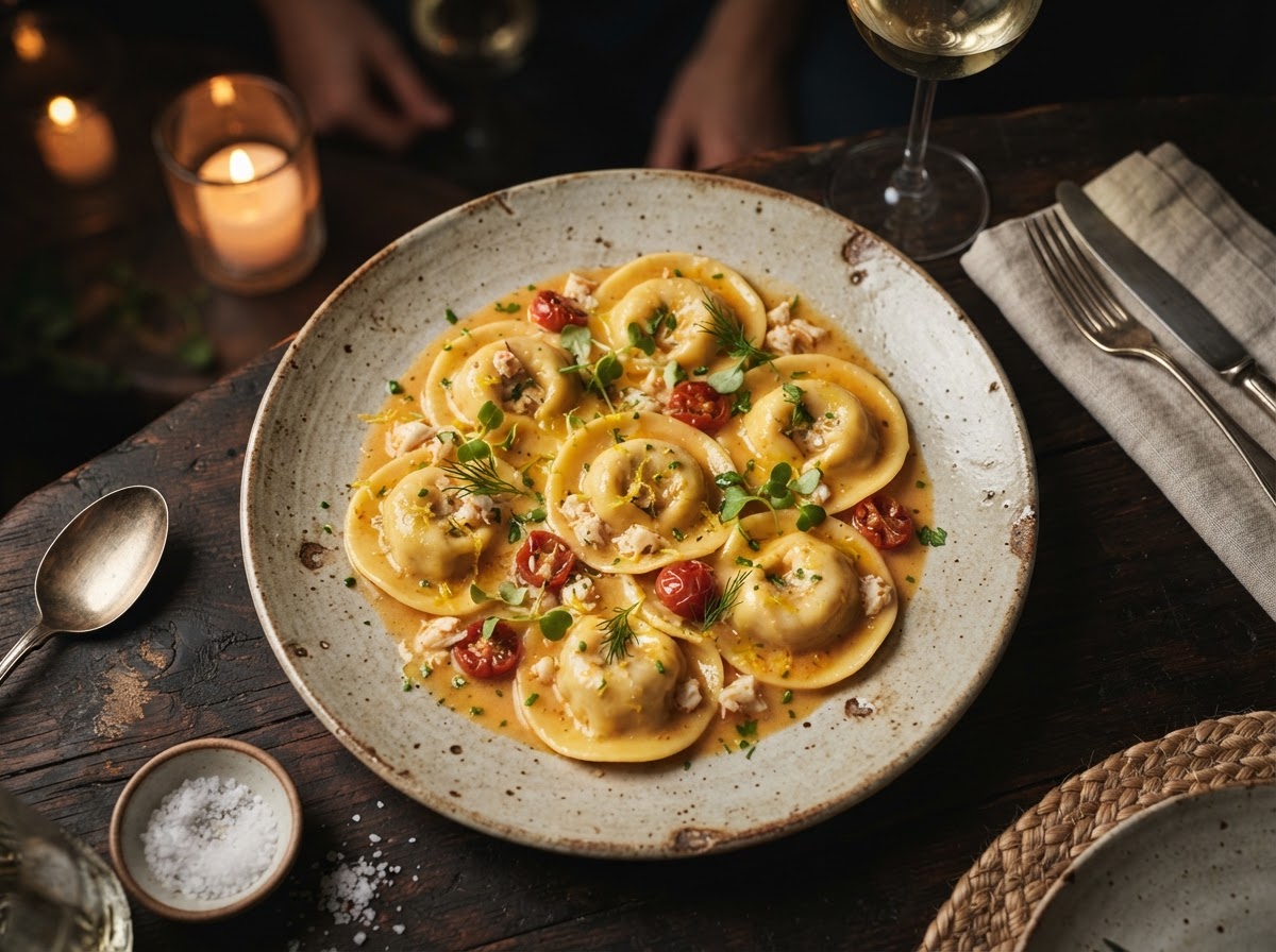 Tortelli al granchio