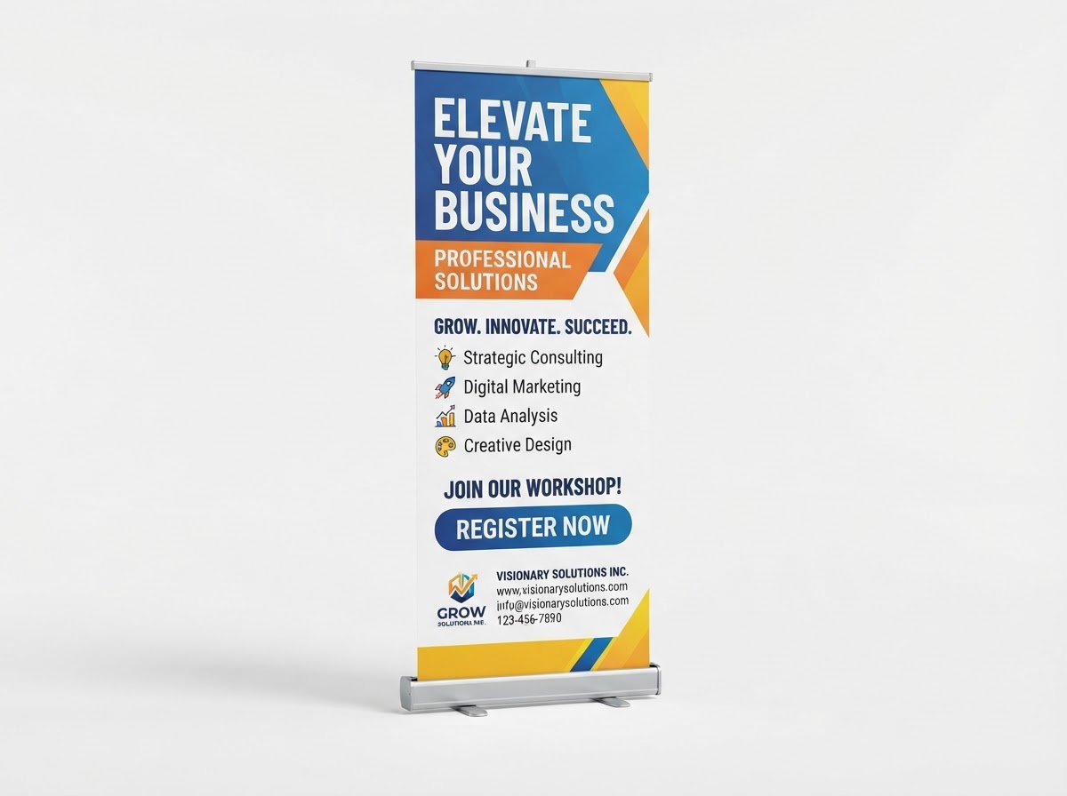 Retractable Banner Sample