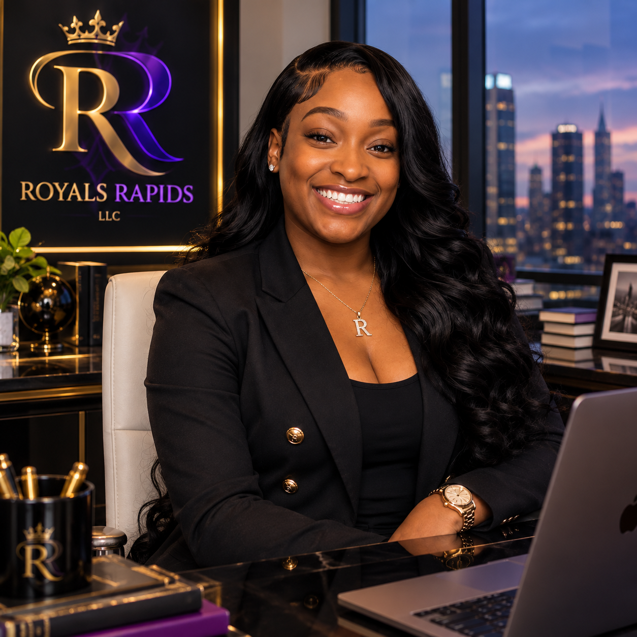 A'Royalty Robertson, Founder and CEO of Royals Rapids