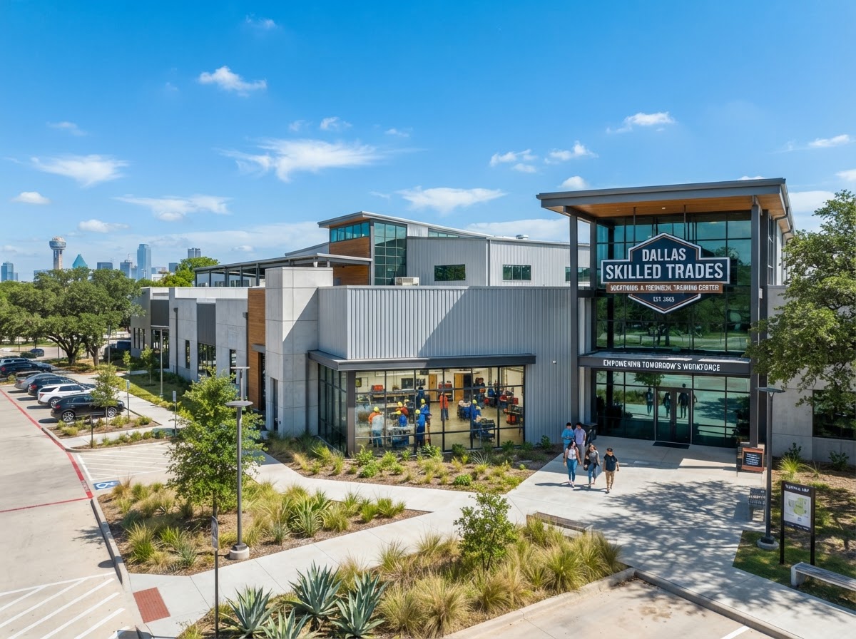 Skilled trades training campus in Southlake, Texas (Dallas–Fort Worth)