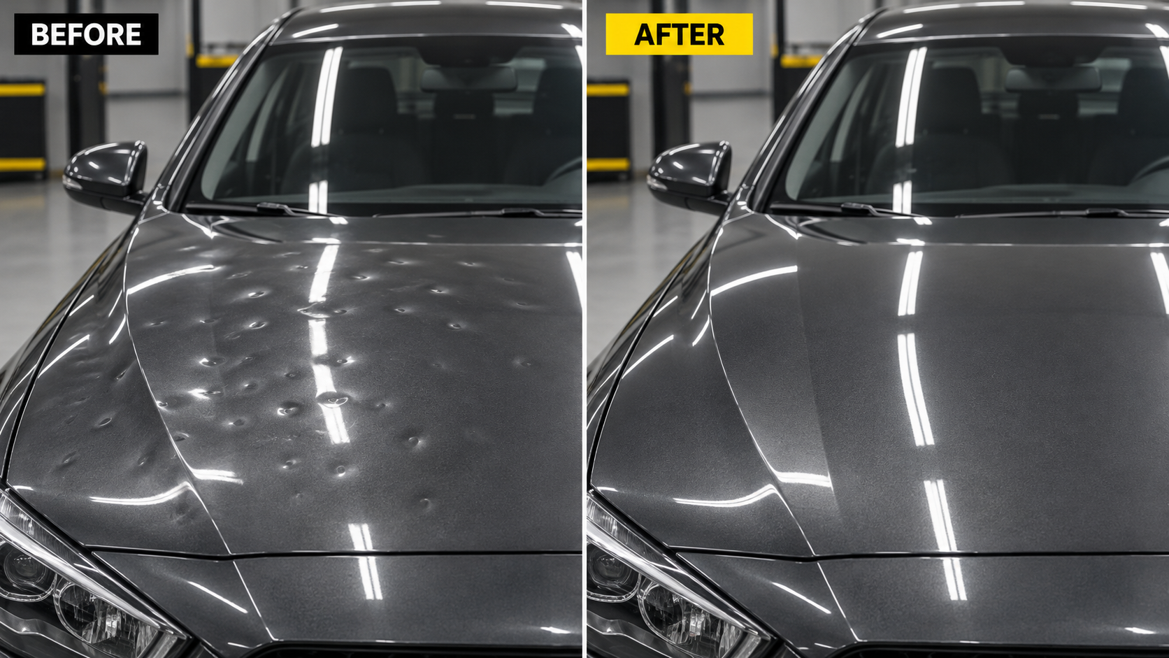 Severe Hail Damage Restoration