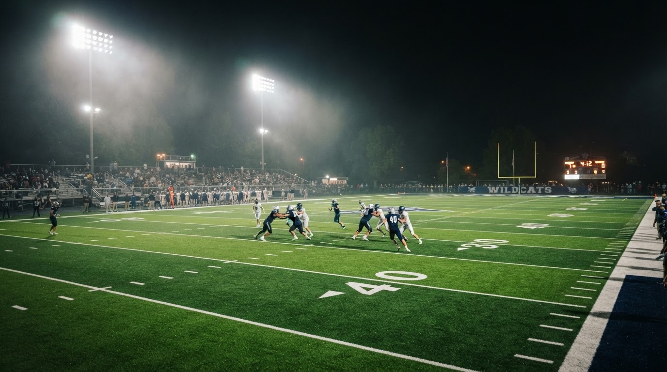 Cullman County football stadium field