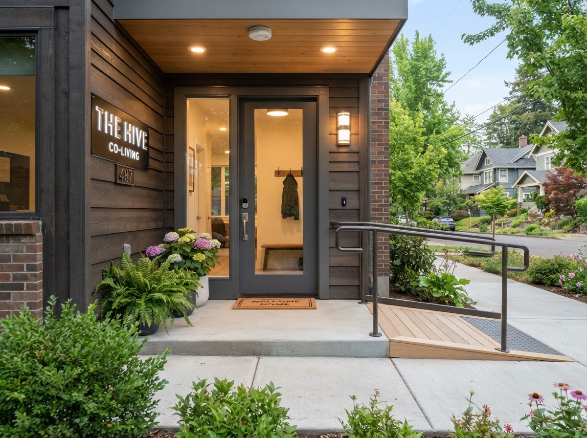Sample safety and accessibility features at a GUUD Homes residence (placeholder photo)