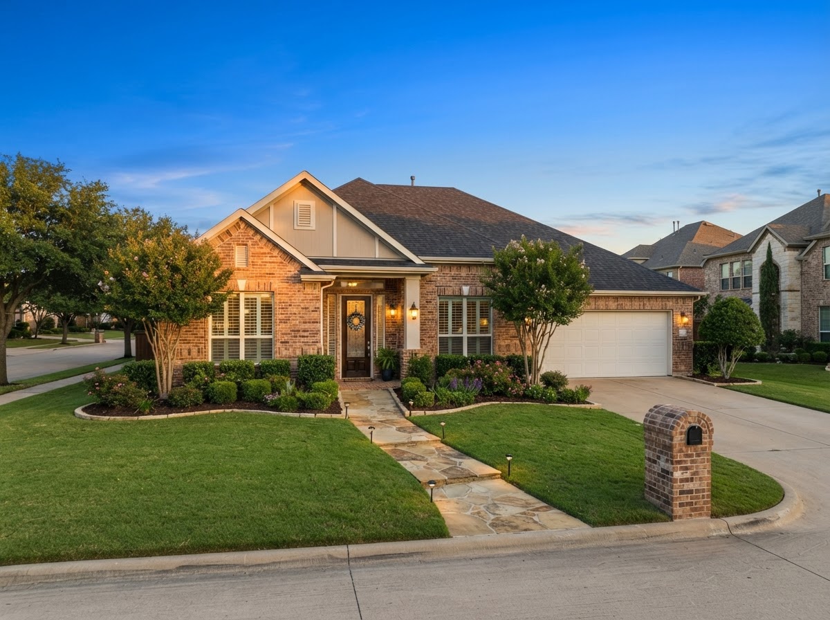 Sample exterior view of a GUUD Homes residence in Dallas–Fort Worth (placeholder photo)