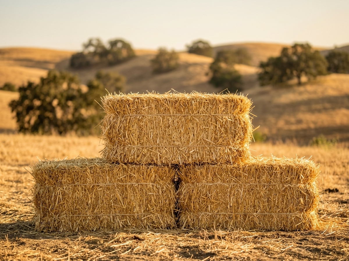 Golden Straw Bales
