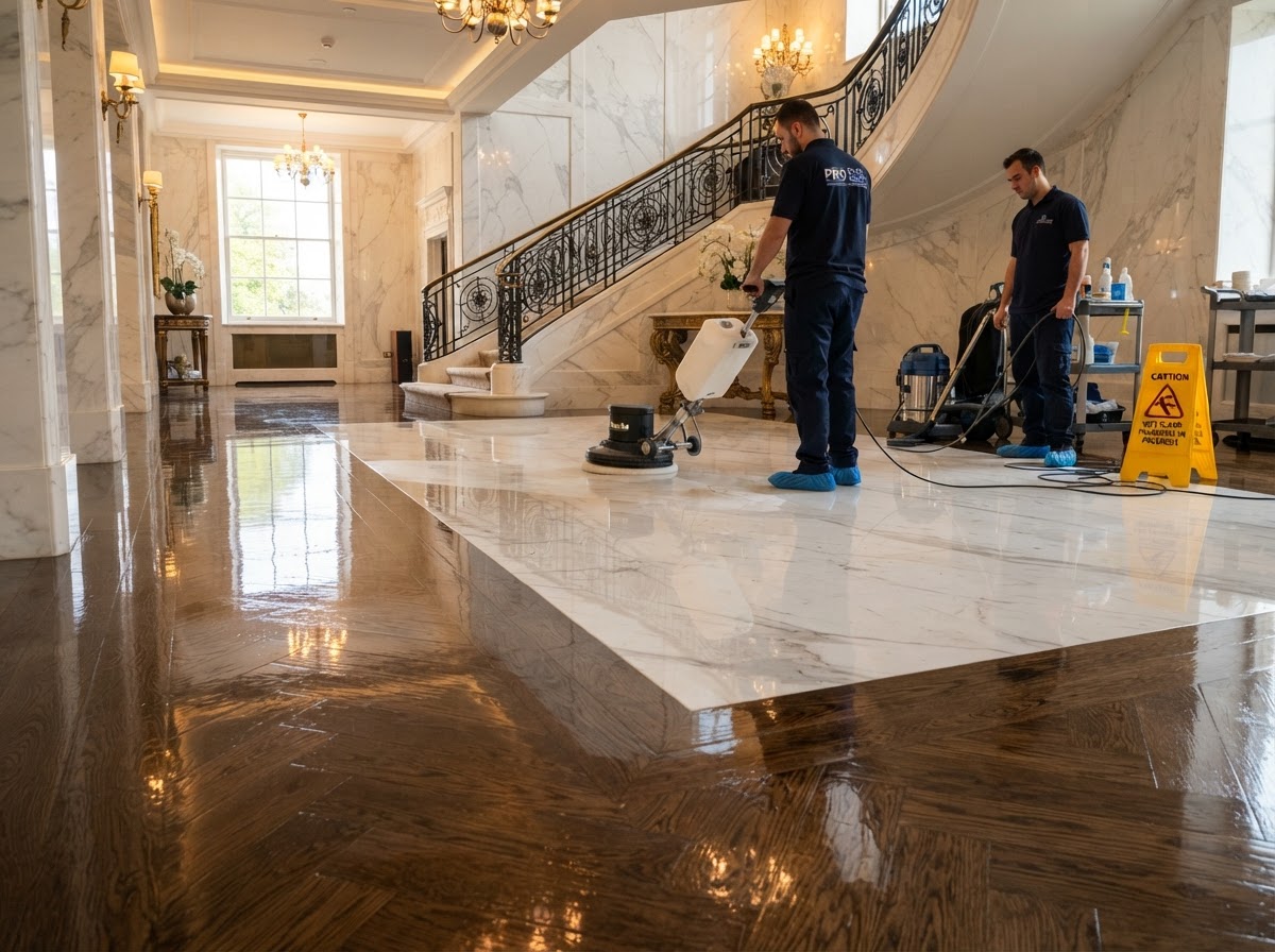Floor Polishing (Polishing Floor)