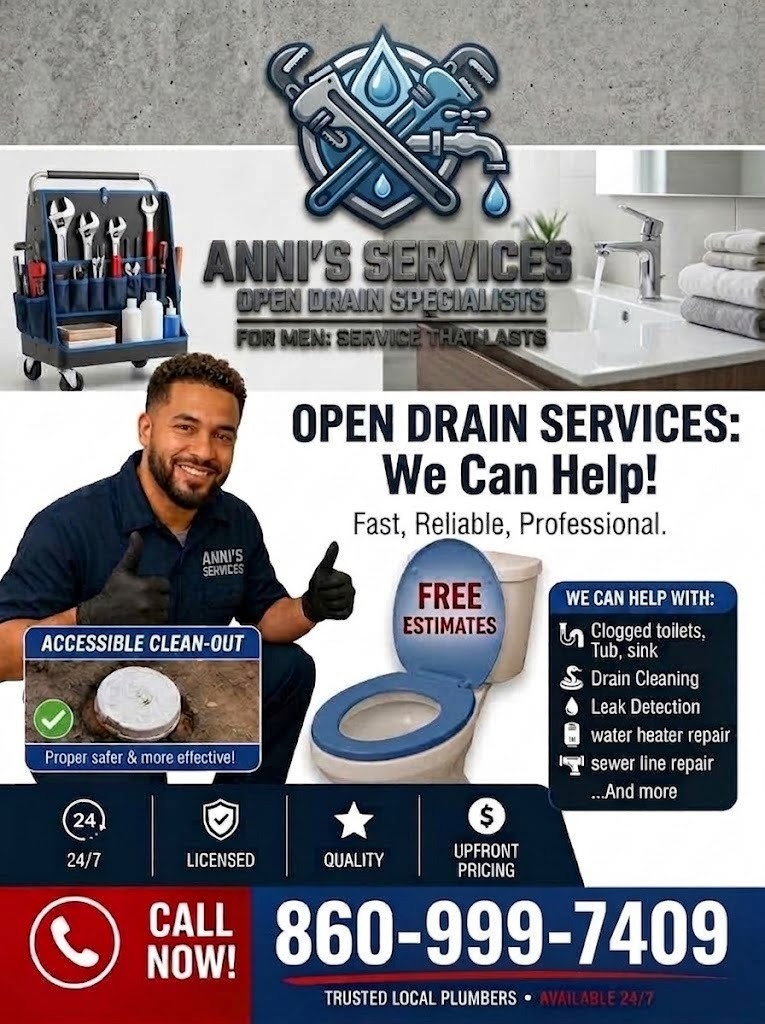 Anni's Services - Open Drain Specialists Flyer