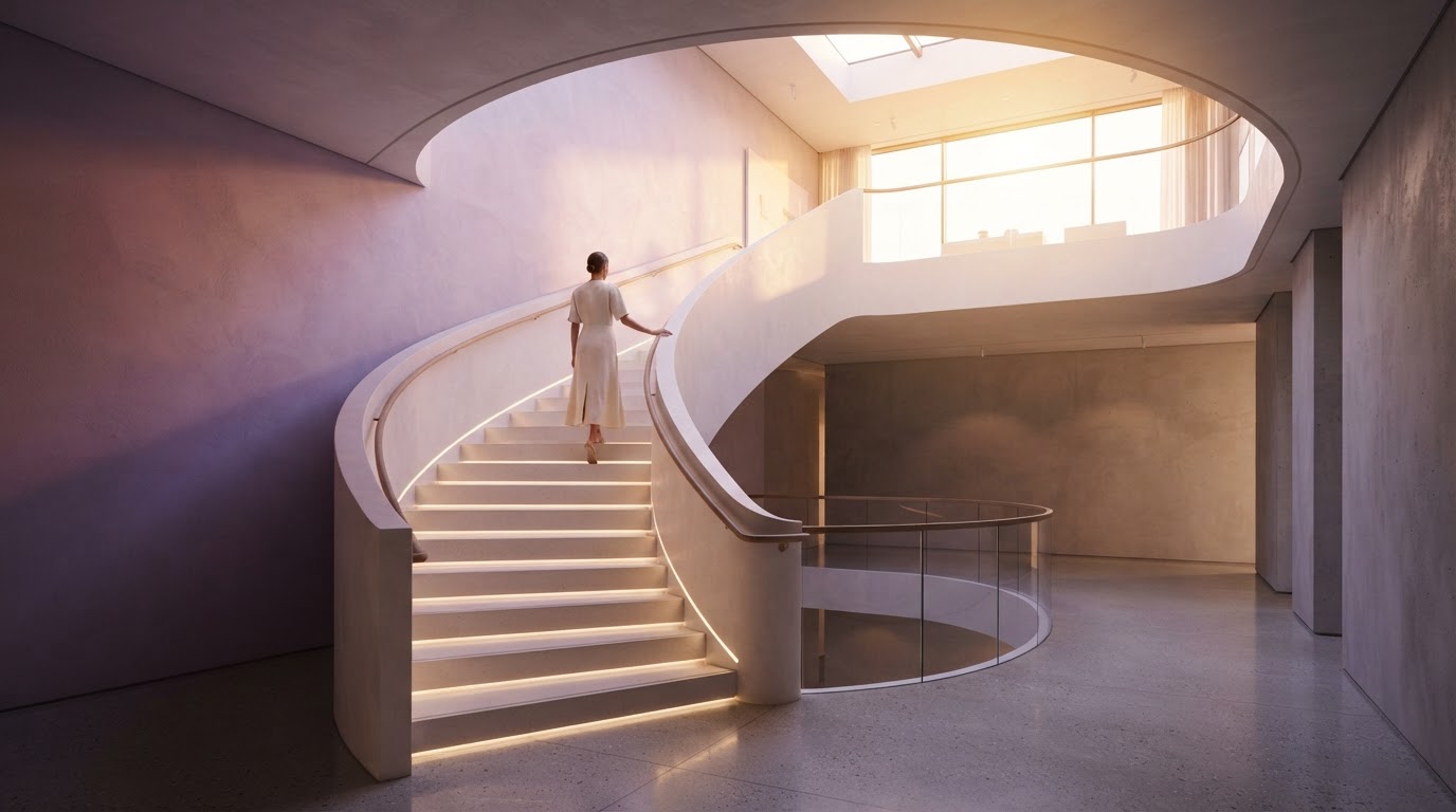 Architettura lineare e apertura verso una nuova direzione