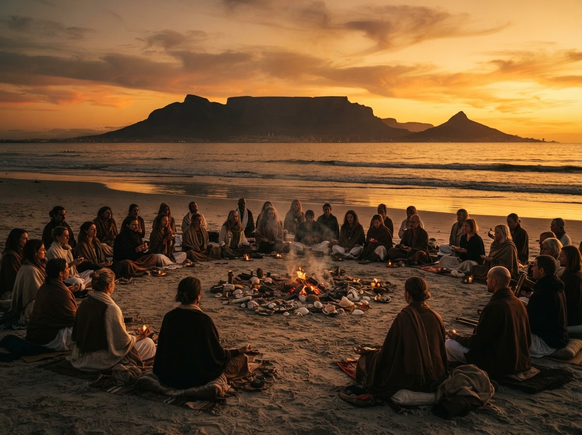 Sunset Ceremony, Cape Town