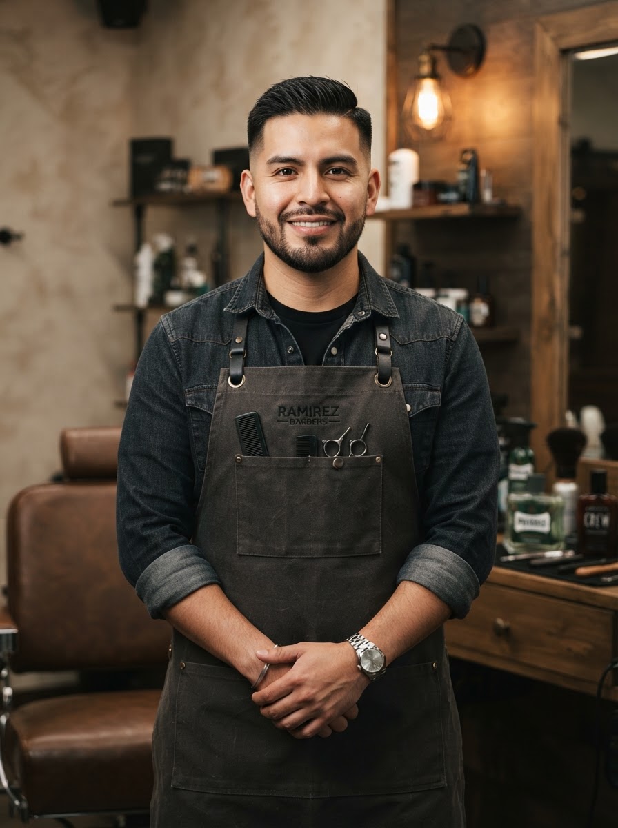Diego Ramirez, Senior Barber at The Menz Room Barber Lounge