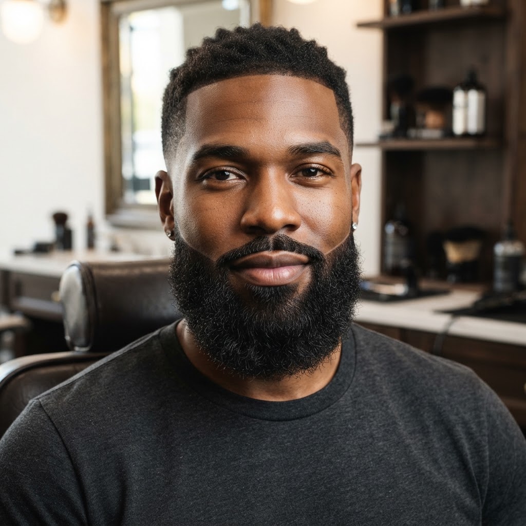 Beard Sculpt & Line-up before