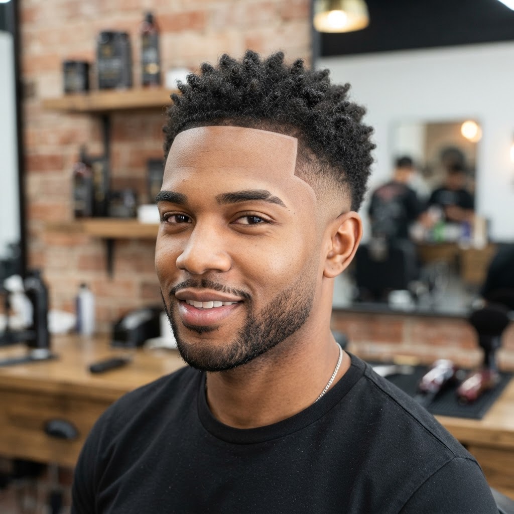 Skin Fade Transformation after