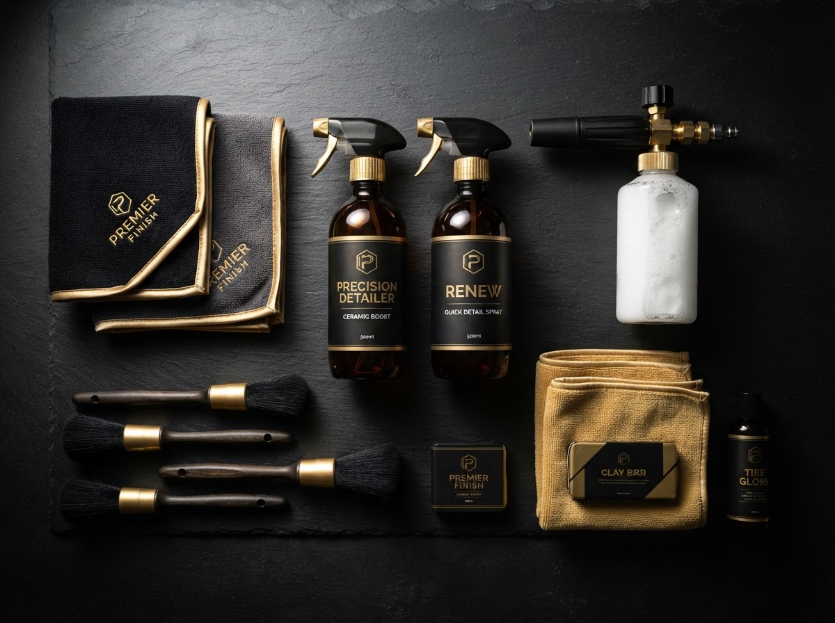 Detailing tools and equipment