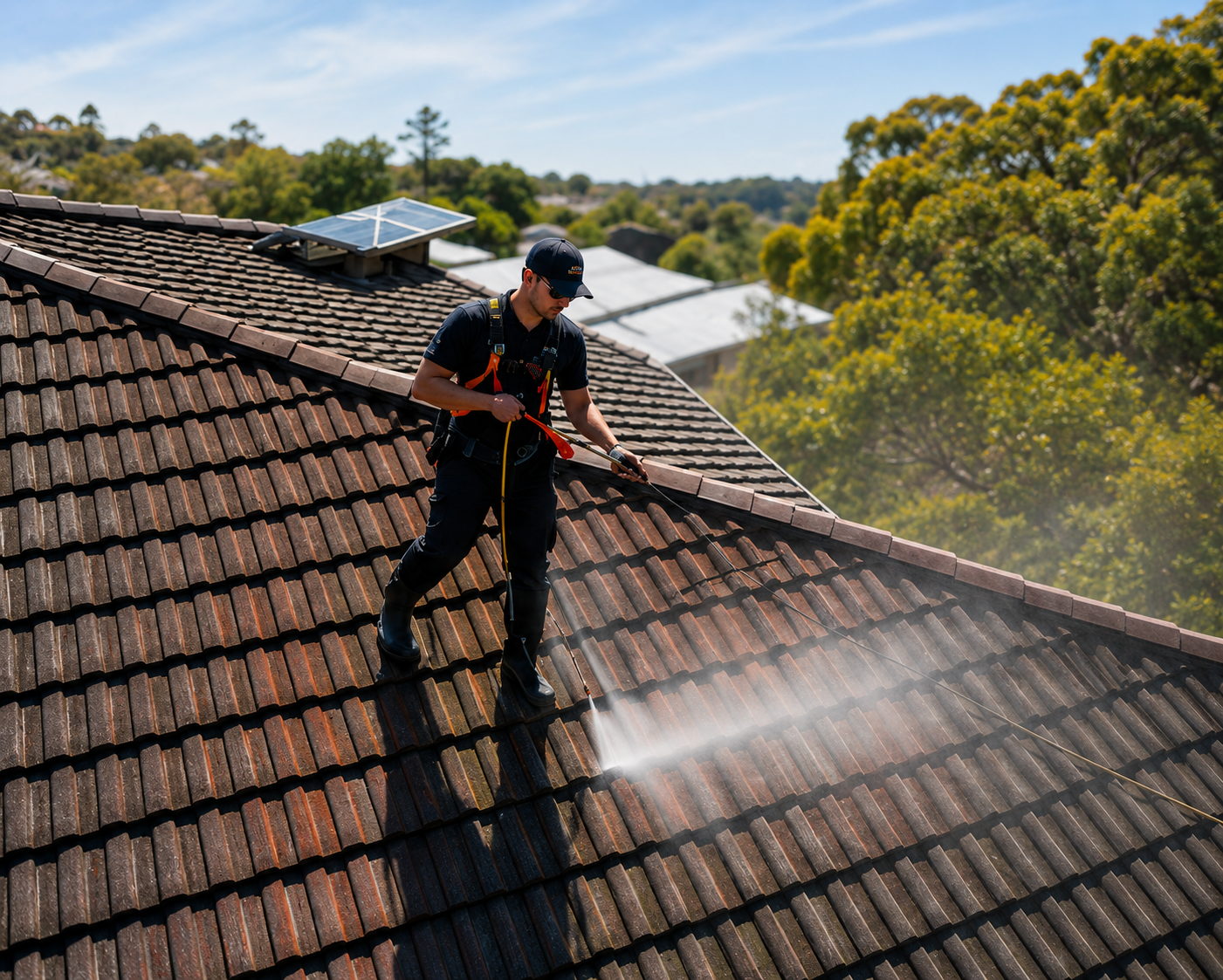 Surface Genie professional pressure washing