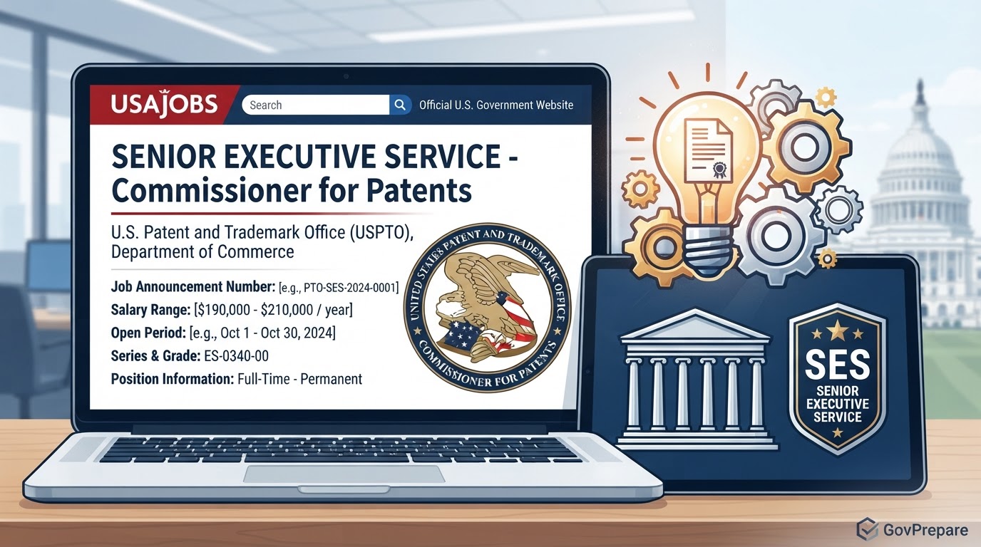 Job Opening: Commissioner for Patents - USAJobs (.gov)