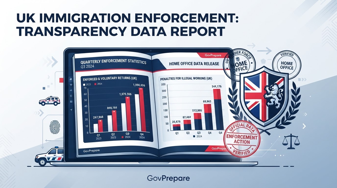 Transparency data: Returns from the UK and enforcement activity