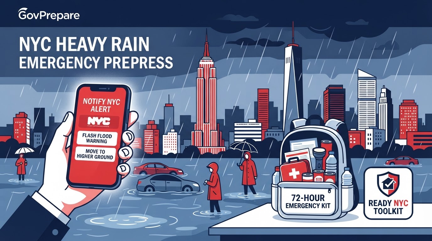 NYC Emergency Management Urges New Yorkers to Prepare for Heavy Rain - NYC.gov