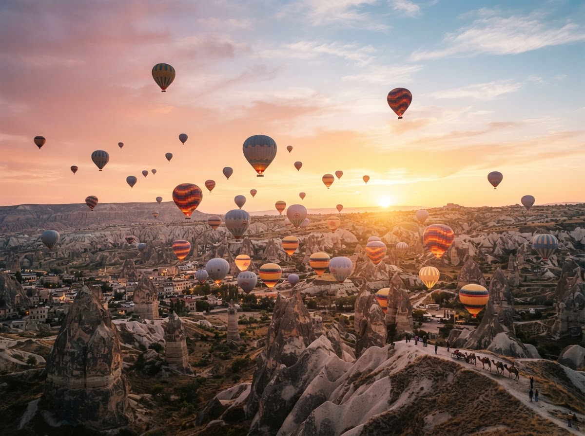 Skies Over Cappadocia — Türkiye
