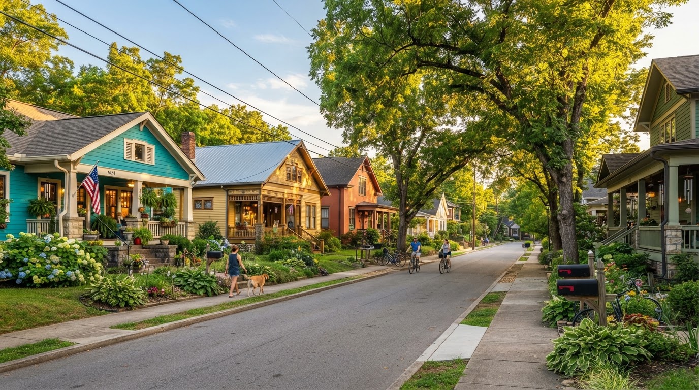East Nashville neighborhood