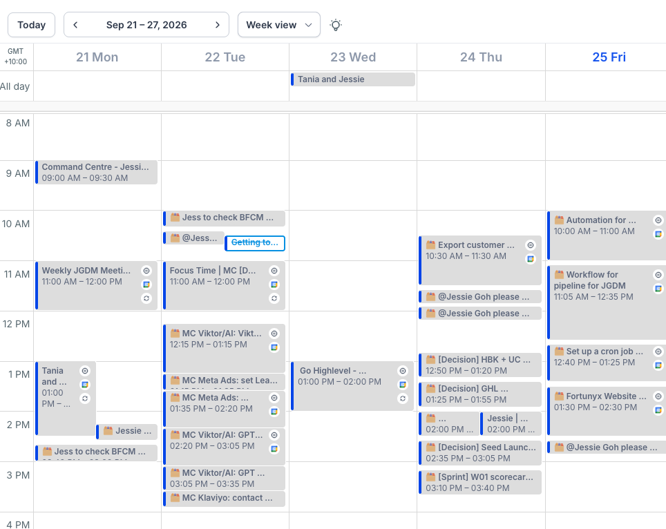 Fortunyx live booking calendar with automated scheduling and reminders