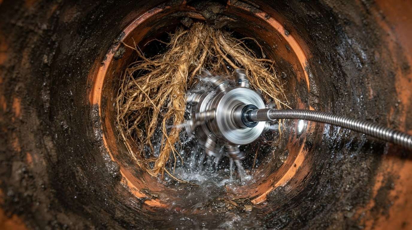 Racines d'arbres dans les drains : prévention et solutions durables