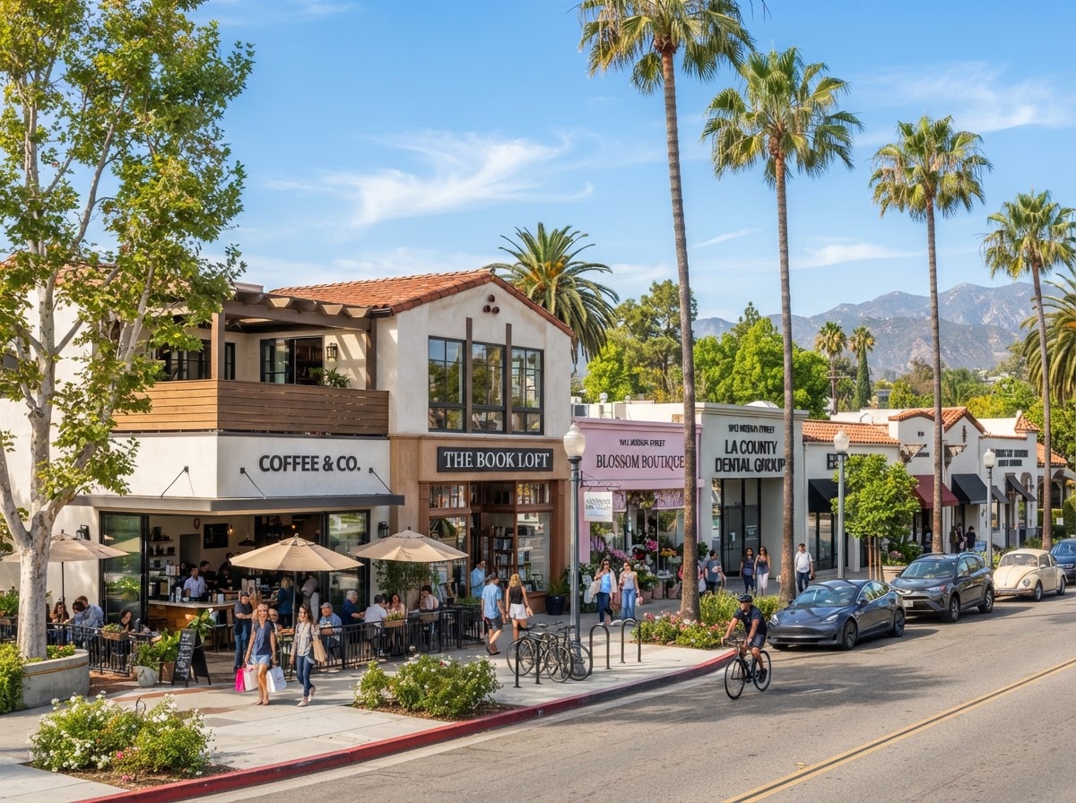 A welcoming local storefront in the San Gabriel Valley, representing the Diamond Bar business community